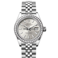 Rolex Datejust 279384RBR Silver Index Jubilee