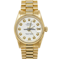 Rolex Datejust 68278 White Diamond President