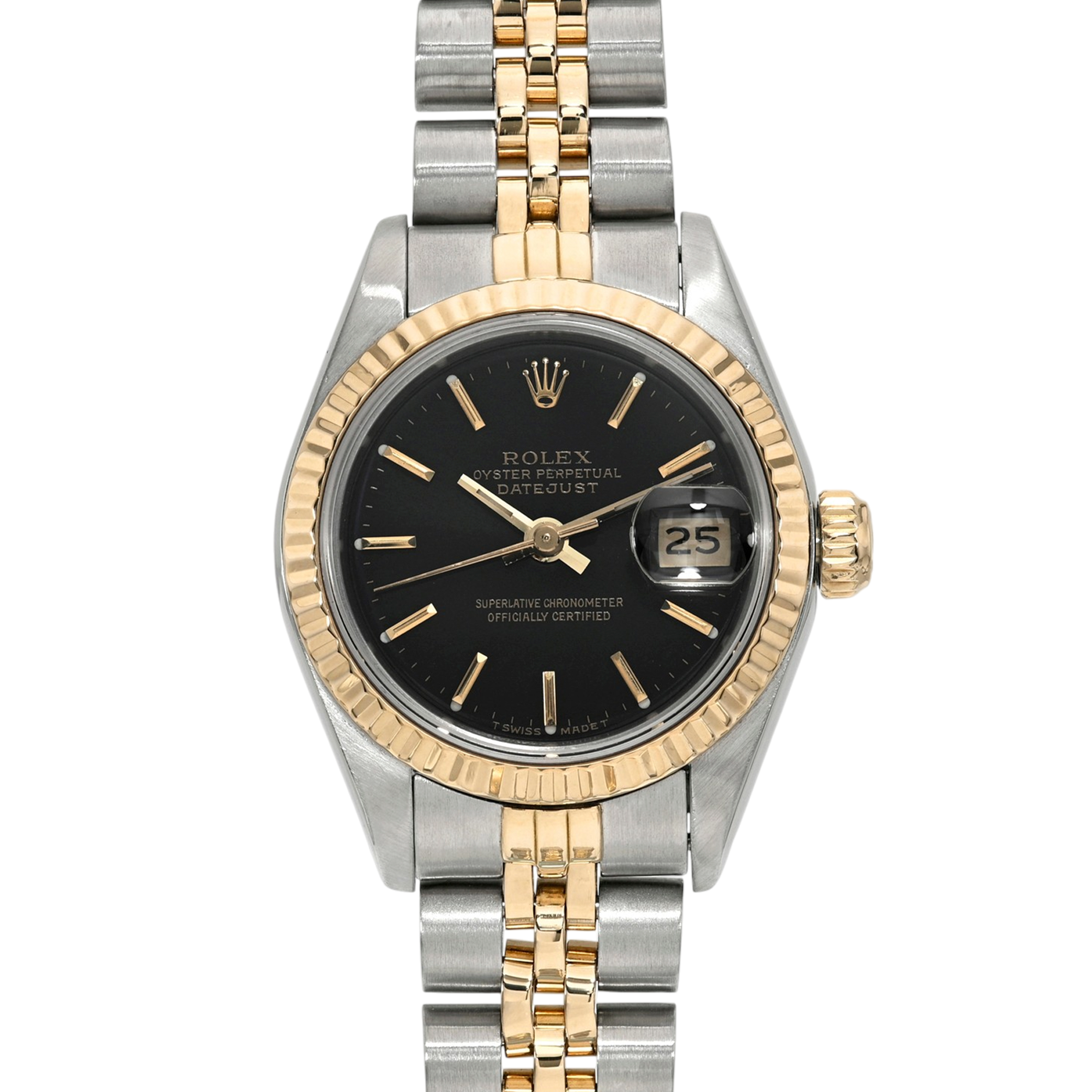 Rolex Datejust 69173 Black Index
