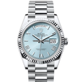 Rolex Day-Date 128236 Platinum Ice Blue Roman President