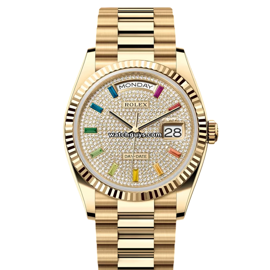Rolex Day-Date 128238 Diamond Paved President
