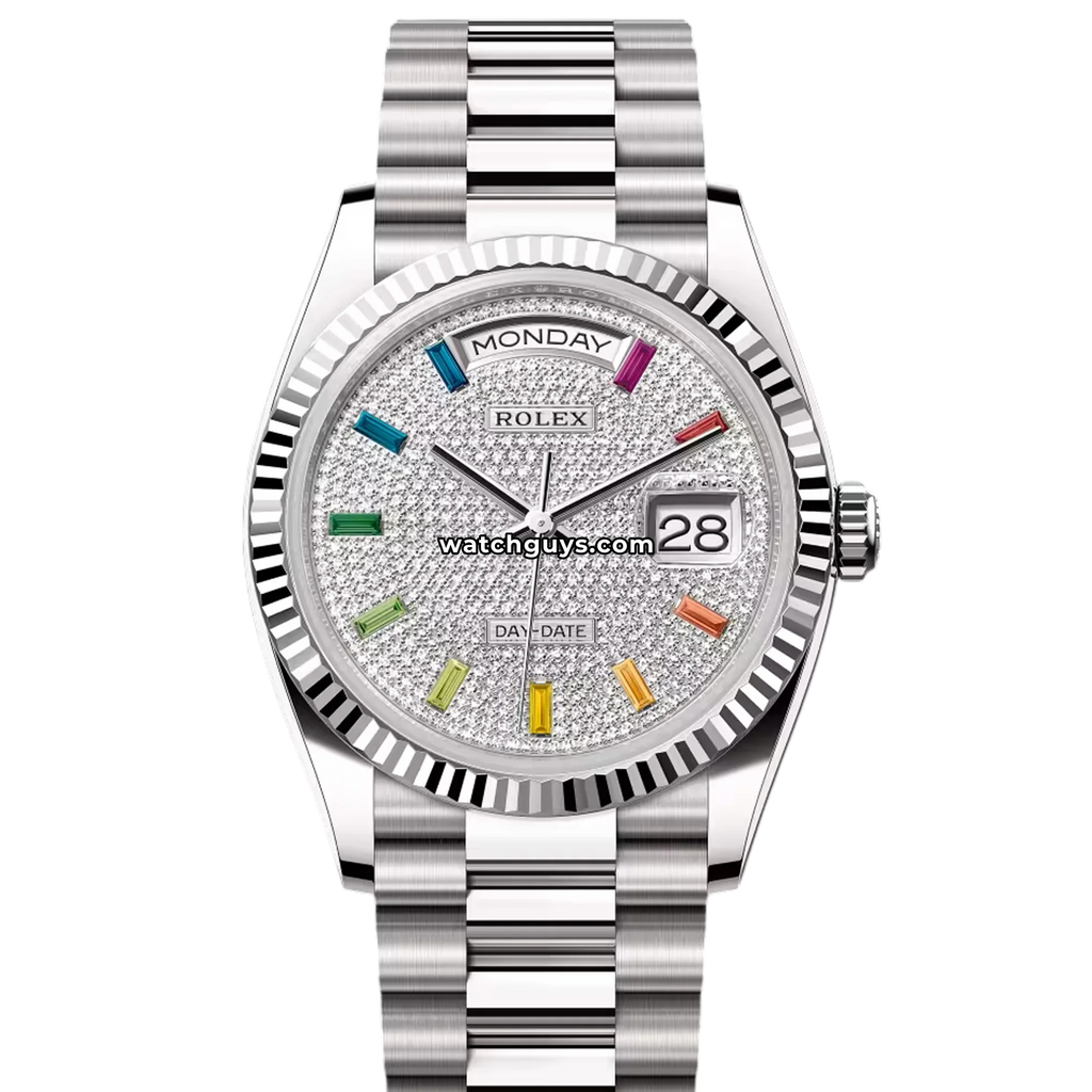 Rolex Day-Date 128239 Diamond Paved