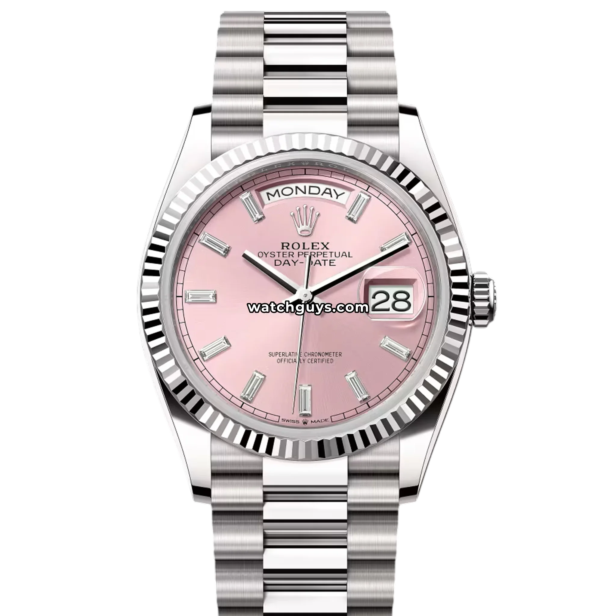 Rolex Day-Date 128239 Pink Diamond President