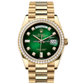 Rolex Day-Date 128348RBR Green Ombre Diamond