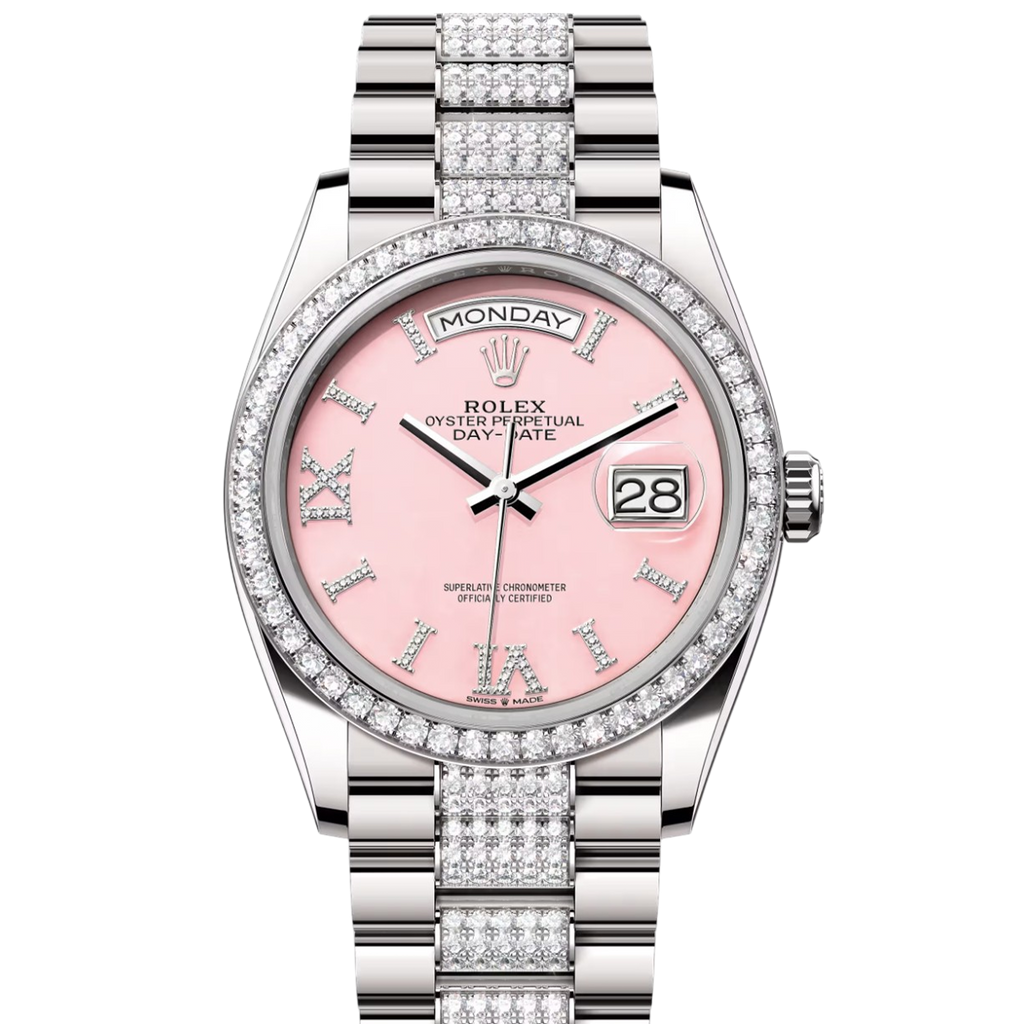 Rolex Day-Date 128349RBR Pink Roman Diamond