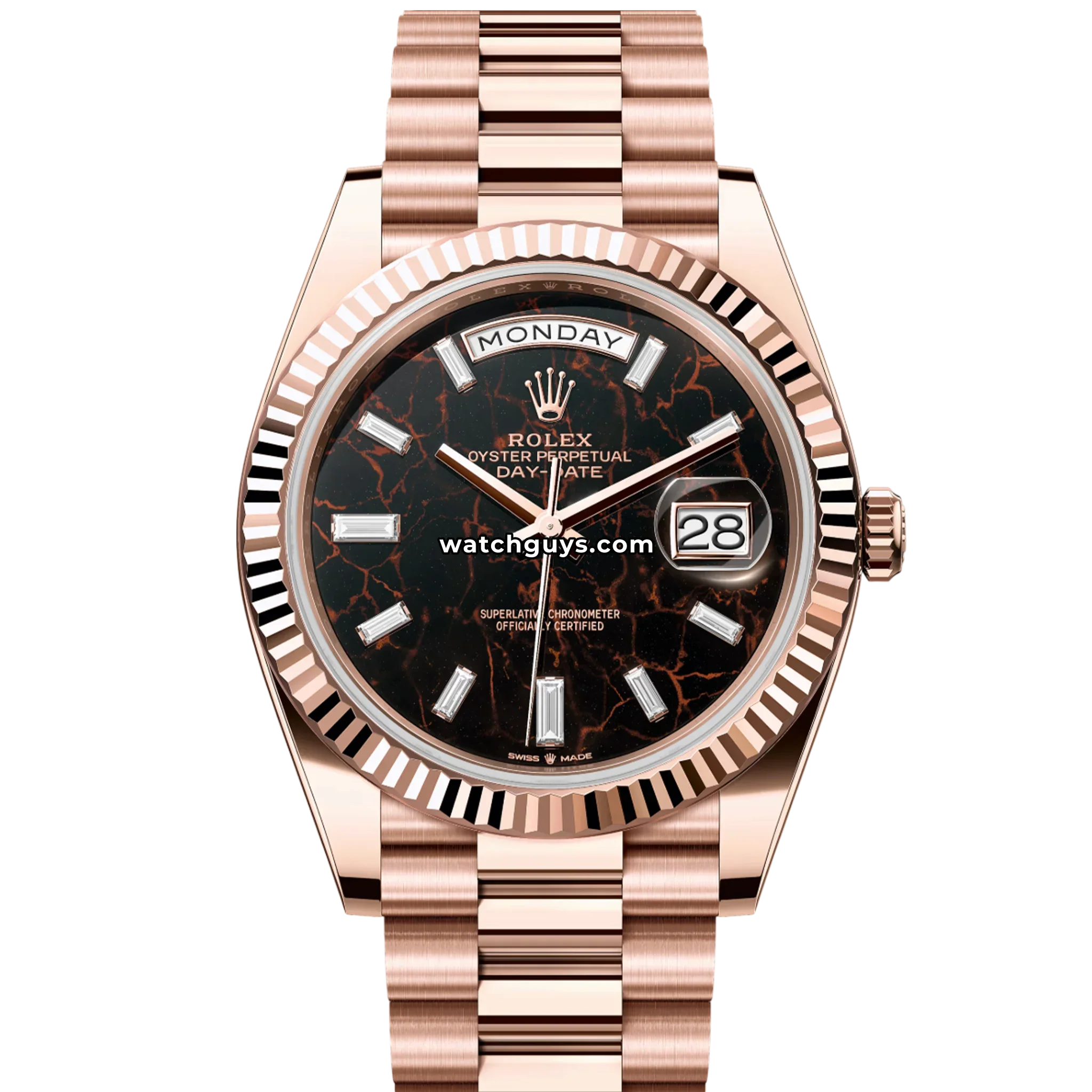 Rolex Day-Date 228235 Eisenkiesel Diamond