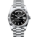 Rolex Day-Date 228236 Platinum Black Index President