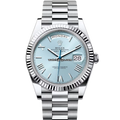 Rolex Day-Date 228236 Platinum Ice Blue Roman President