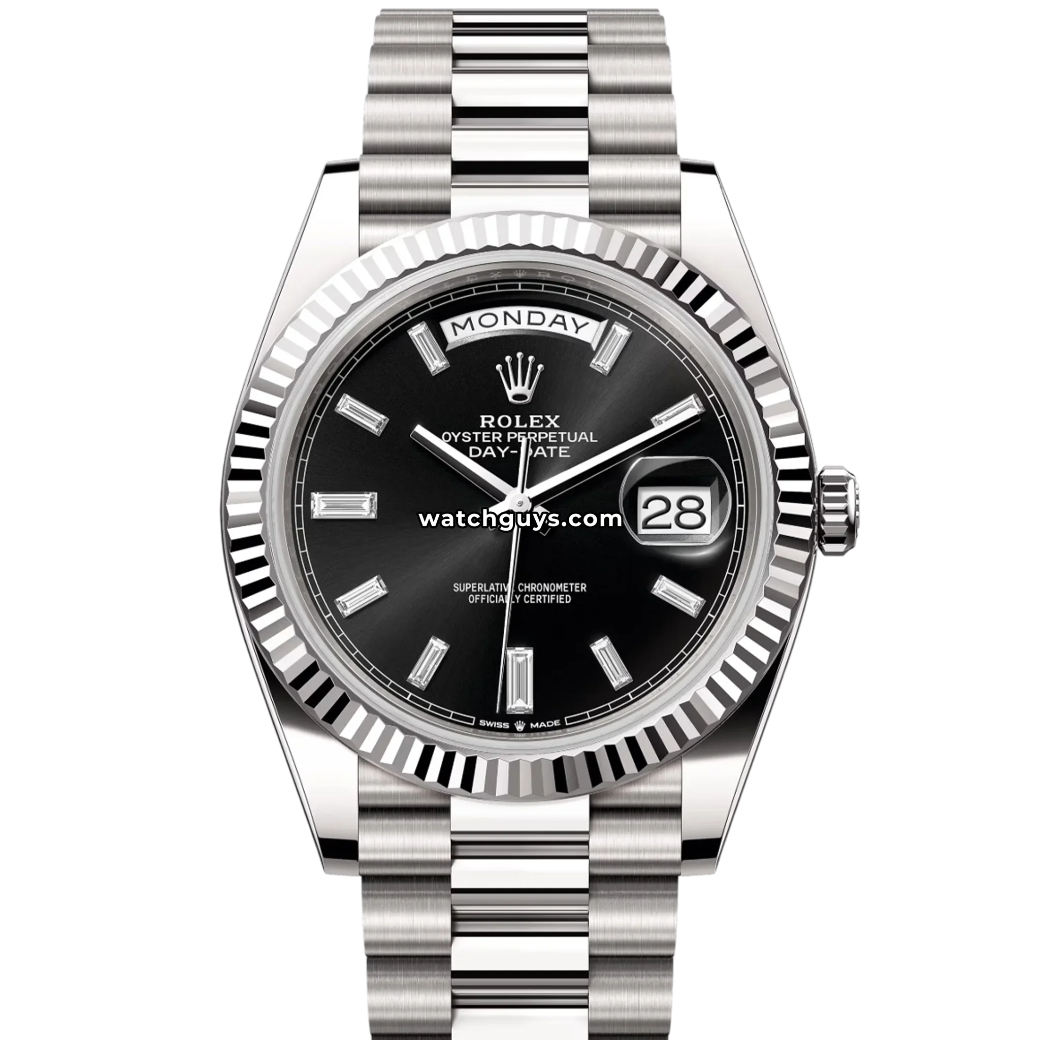 Rolex Day-Date 228239 Black Diamond