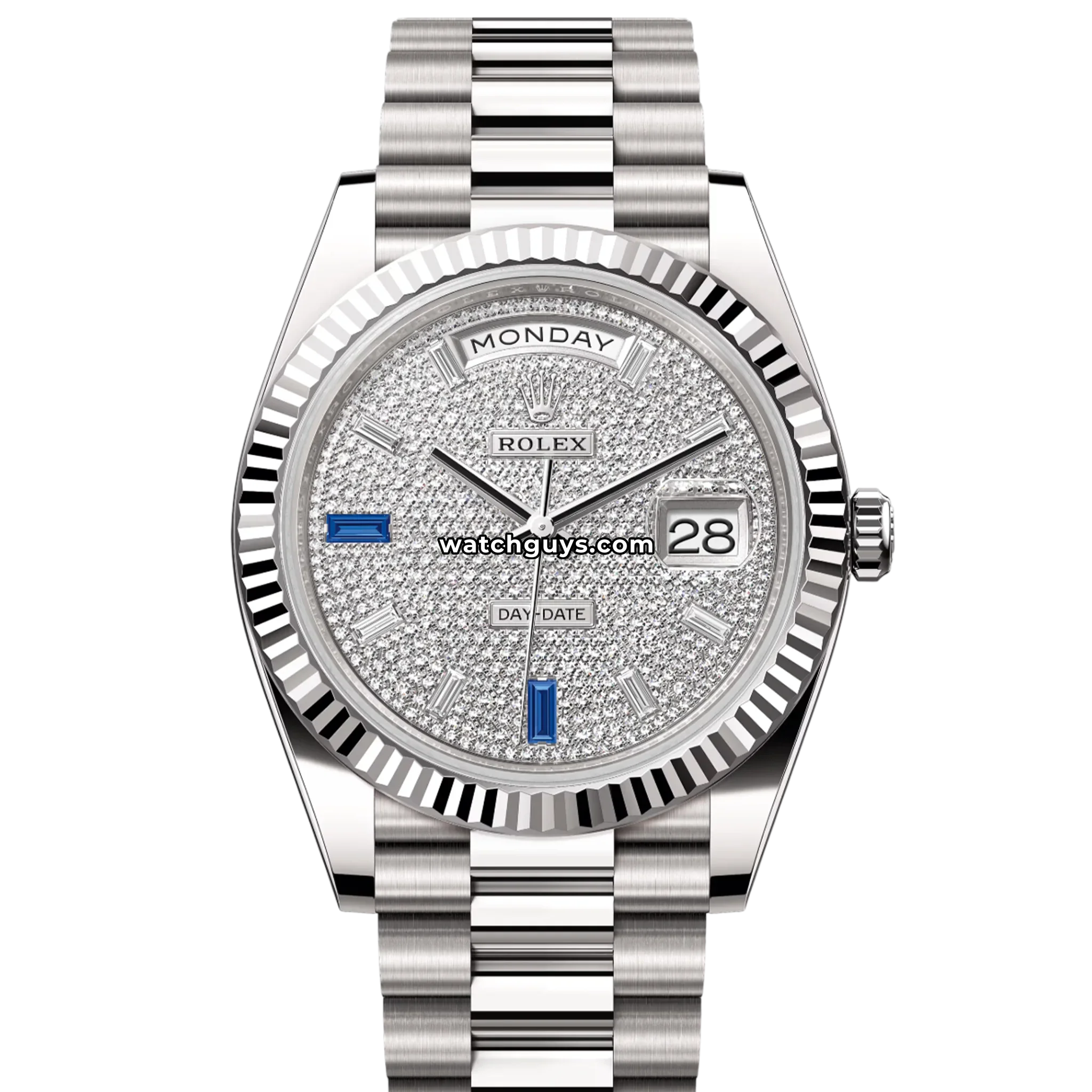 Rolex Day-Date 228239 Diamond Paved President