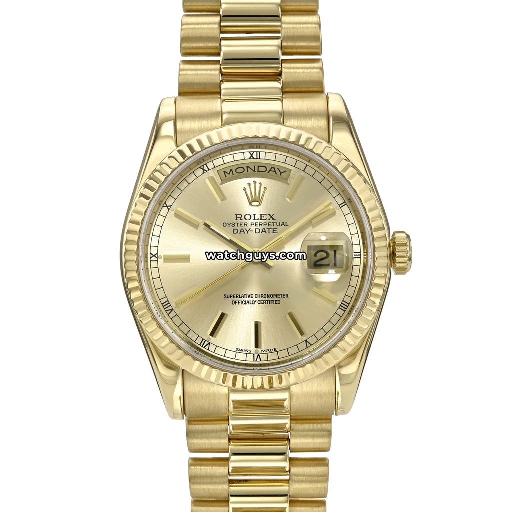Rolex Day-Date 118238 Champagne President