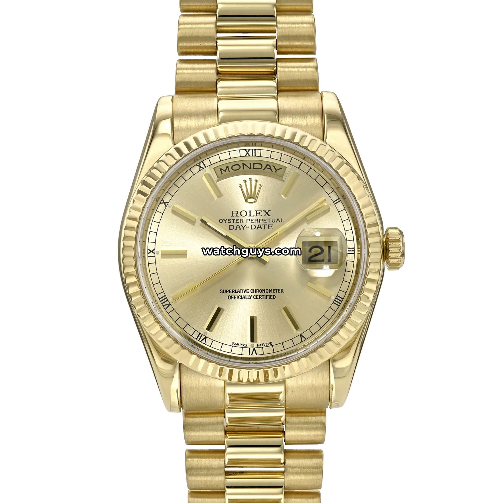 Rolex Day-Date 118238 Champagne President