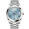 Rolex Day-Date 228206 Ice Blue Quadrant Motif Roman President