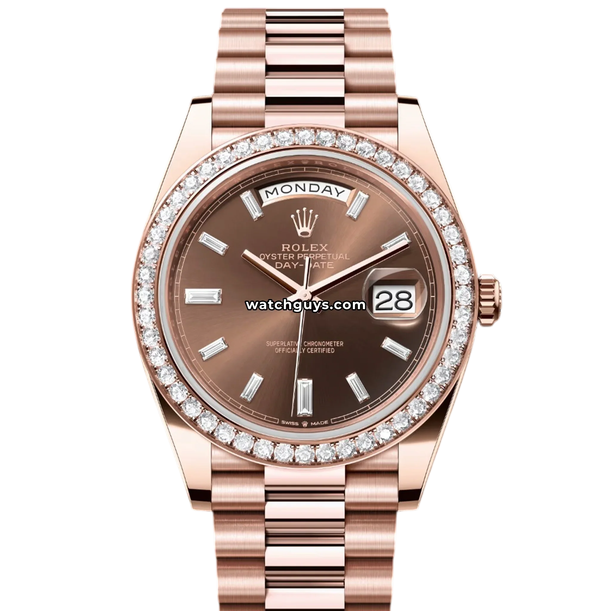 Rolex Day-Date 228345 Chocolate Diamond President