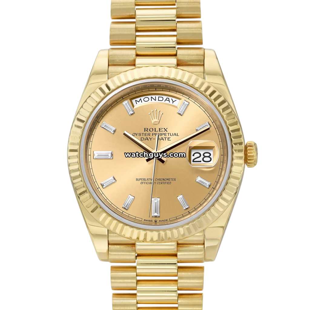 Rolex Day-Date 228238 Champagne Diamond