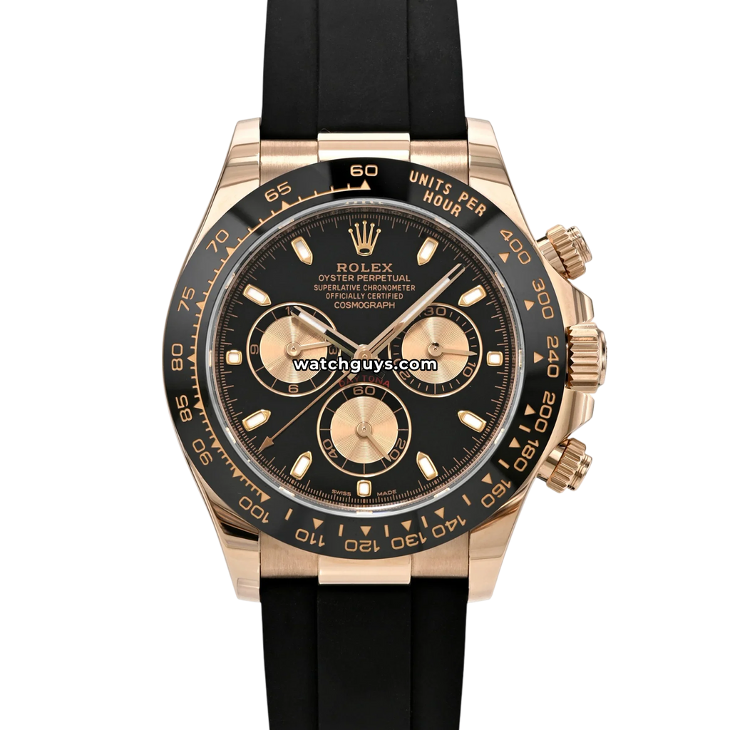 Rolex Daytona 116515LN Rose Gold Black