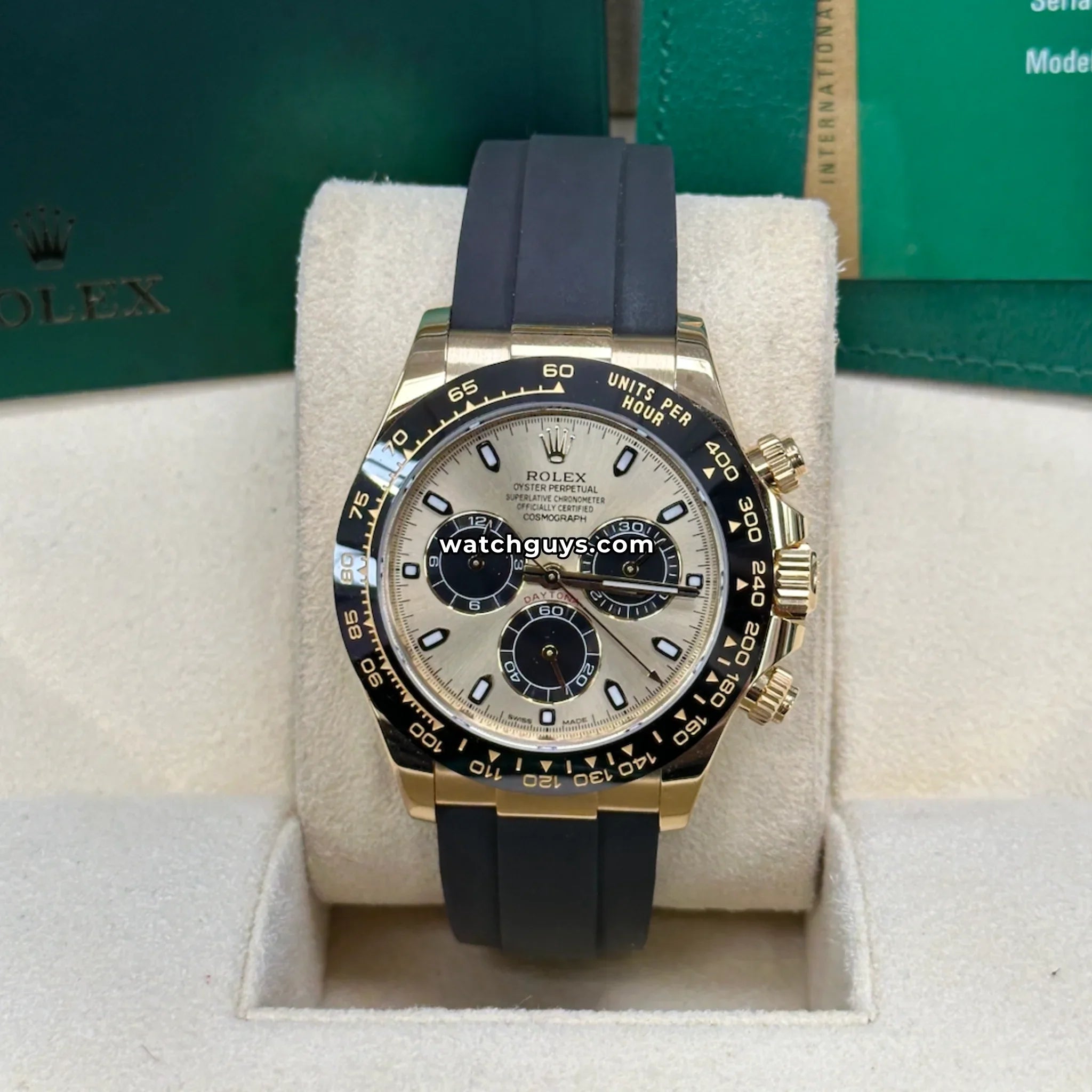 Rolex Daytona 116518LN Champagne Oysterflex