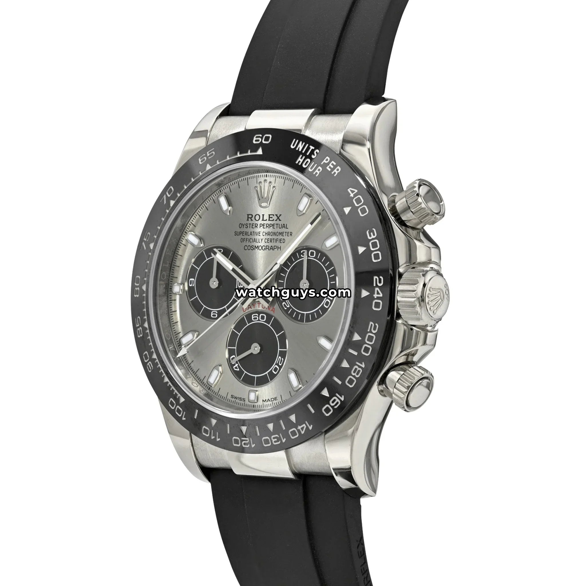 Rolex Daytona 116519LN Oysterflex Steel Dial