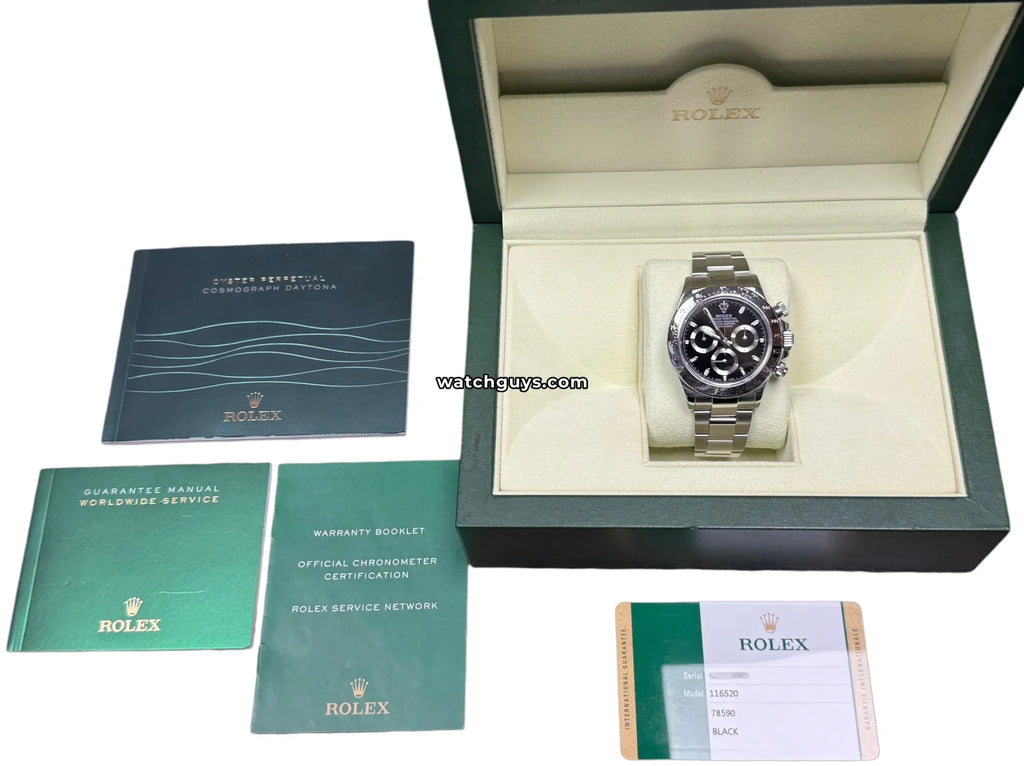 Rolex Daytona 116520 Black