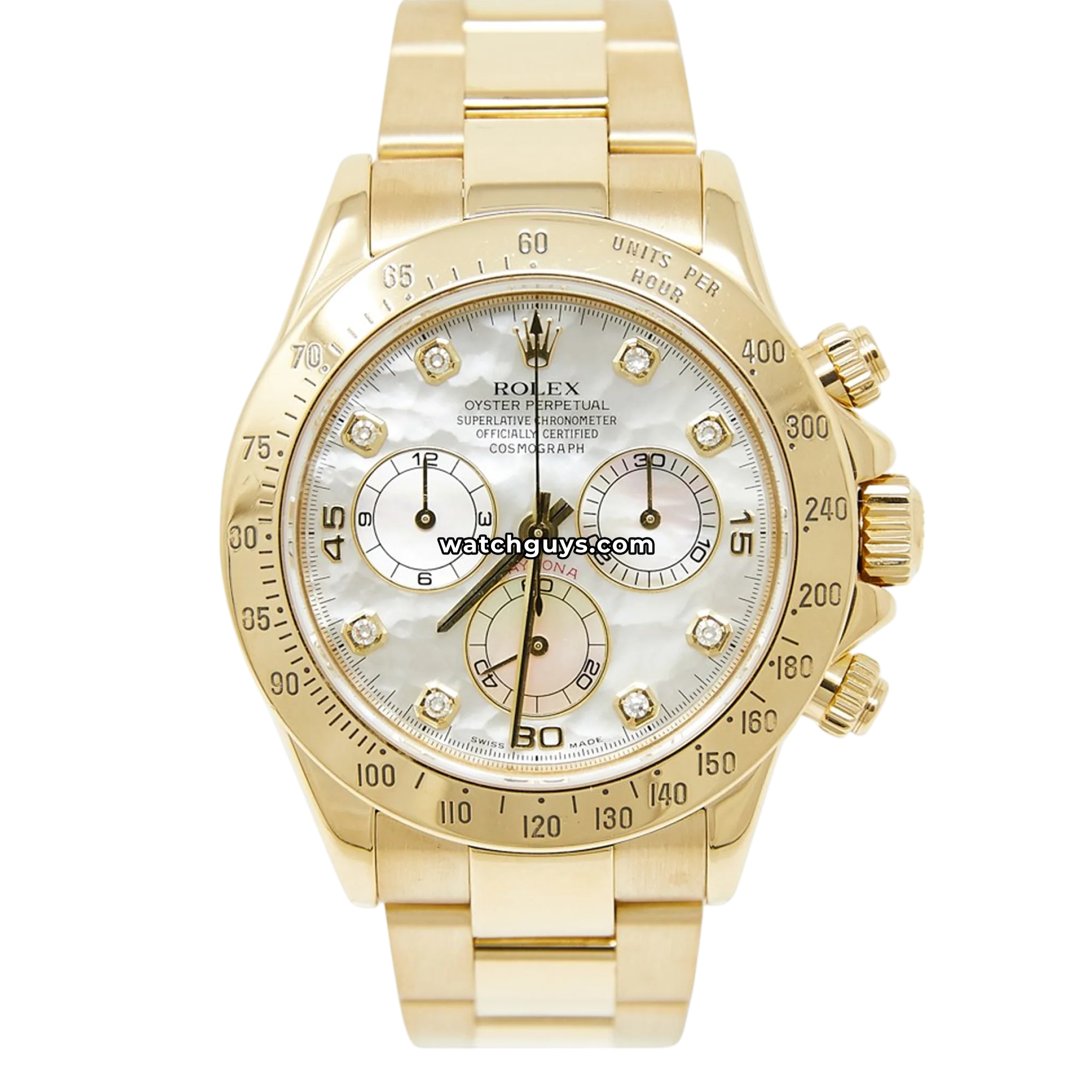 Rolex Daytona 116528 Mother of Pearl
