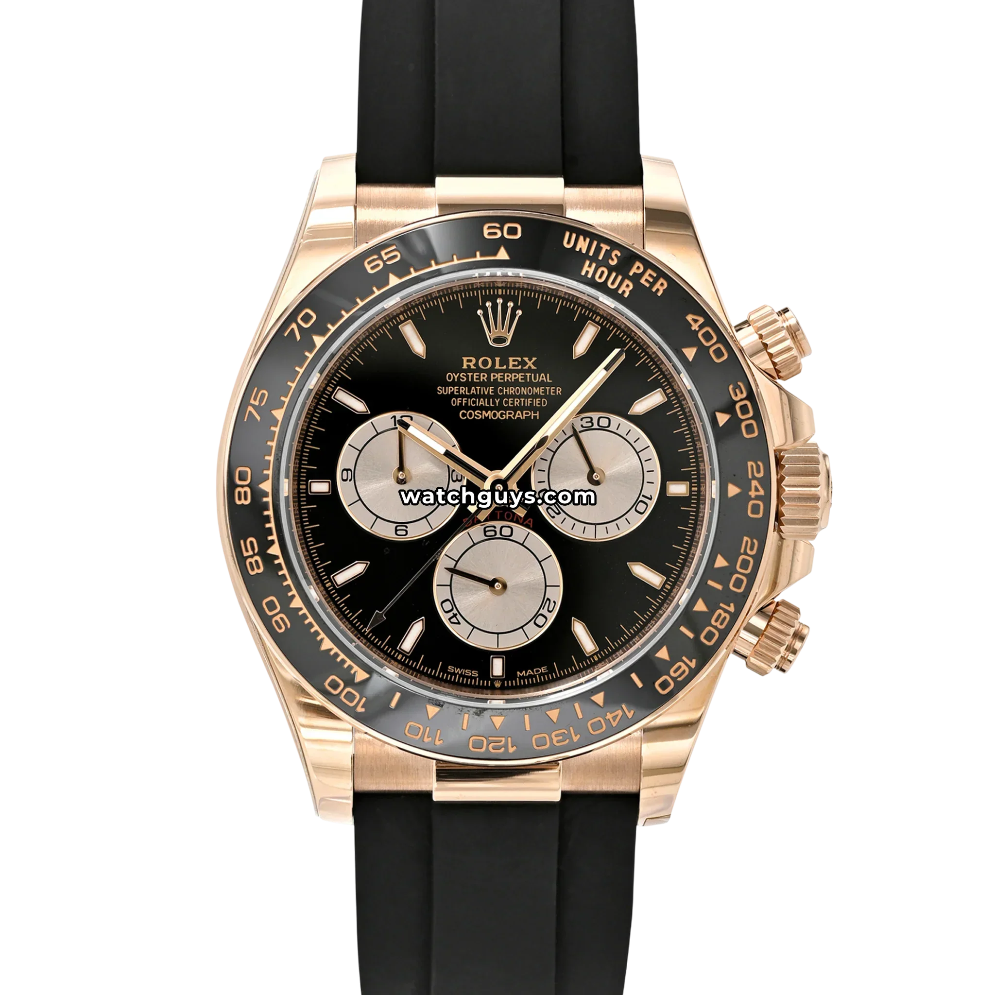 Rolex Daytona 126515LN Black Oysterflex