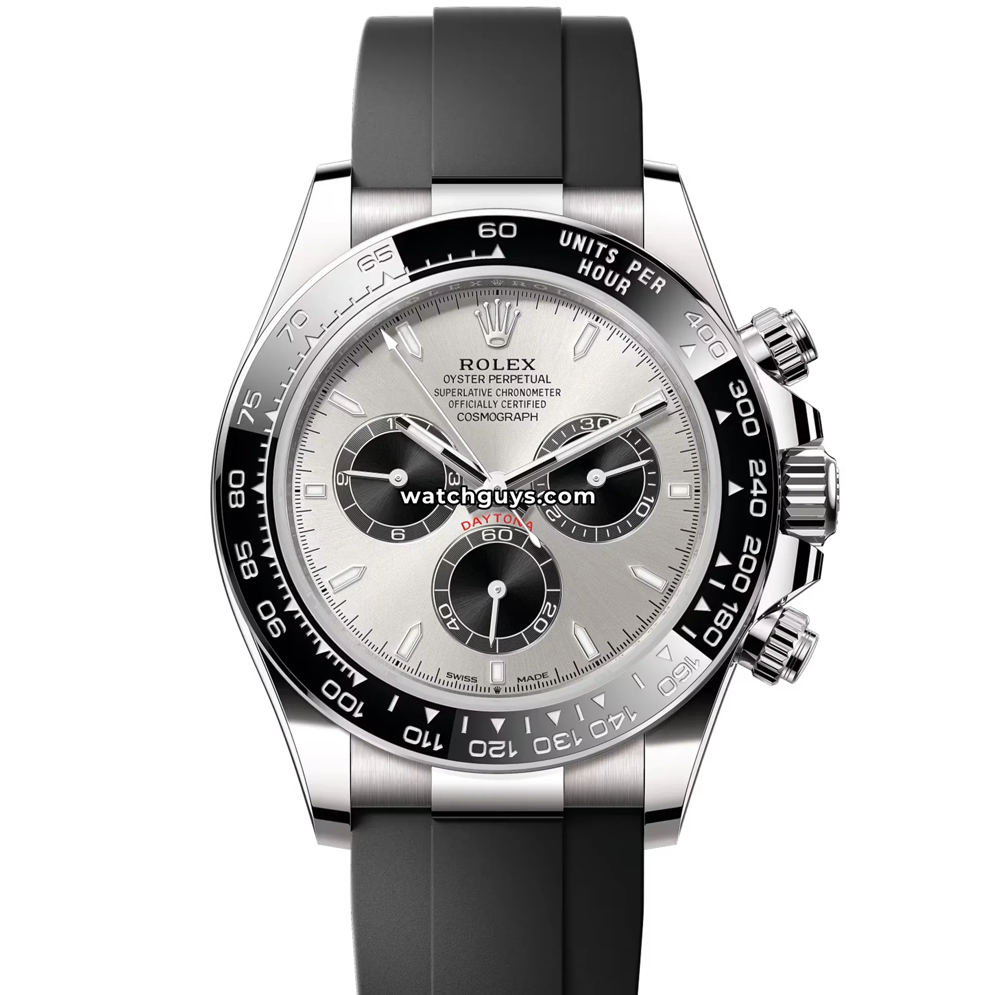 Rolex Daytona 126519LN "Ghost" Steel Dial Oysterflex