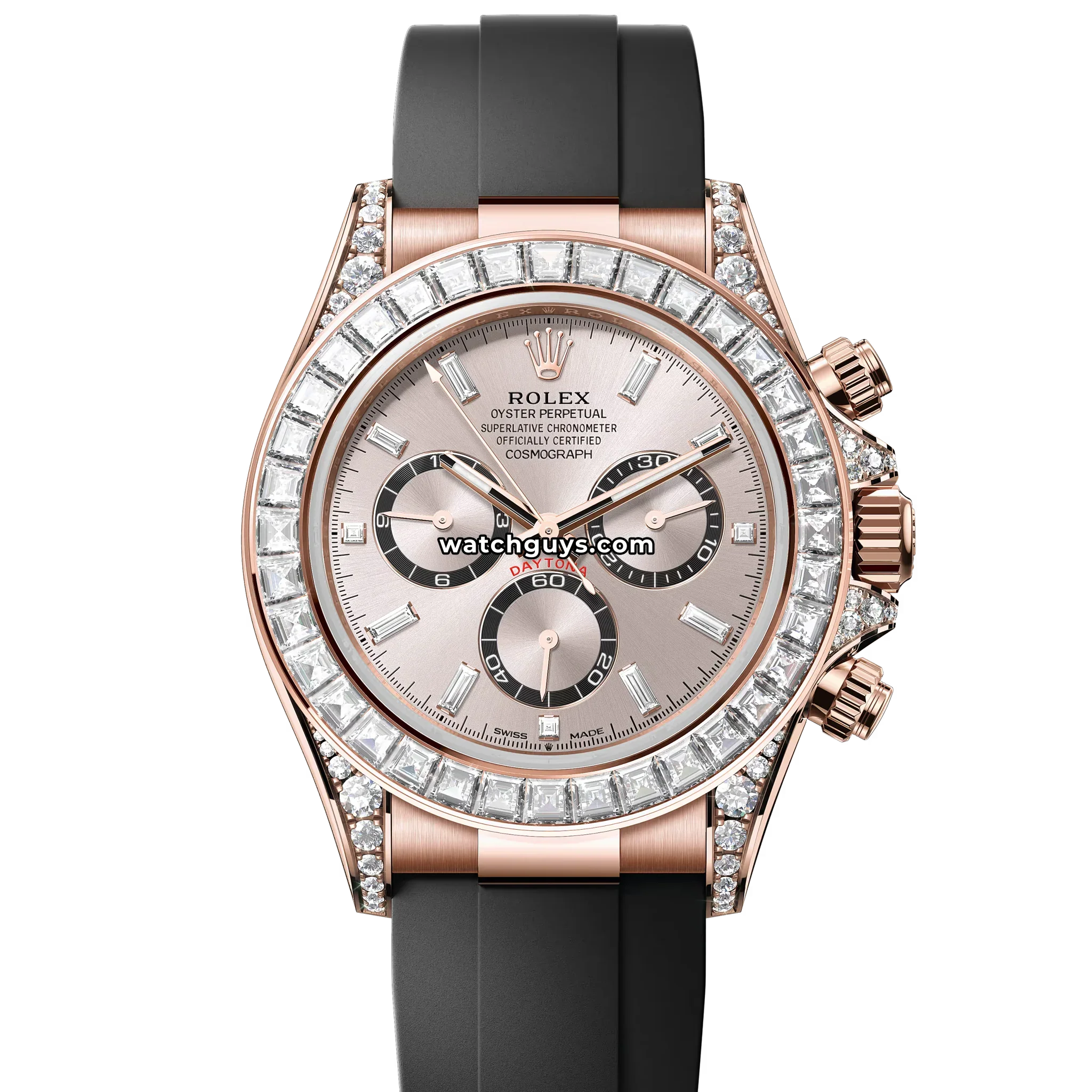 Rolex Daytona 126535TBR Sundust Diamond Oysterflex