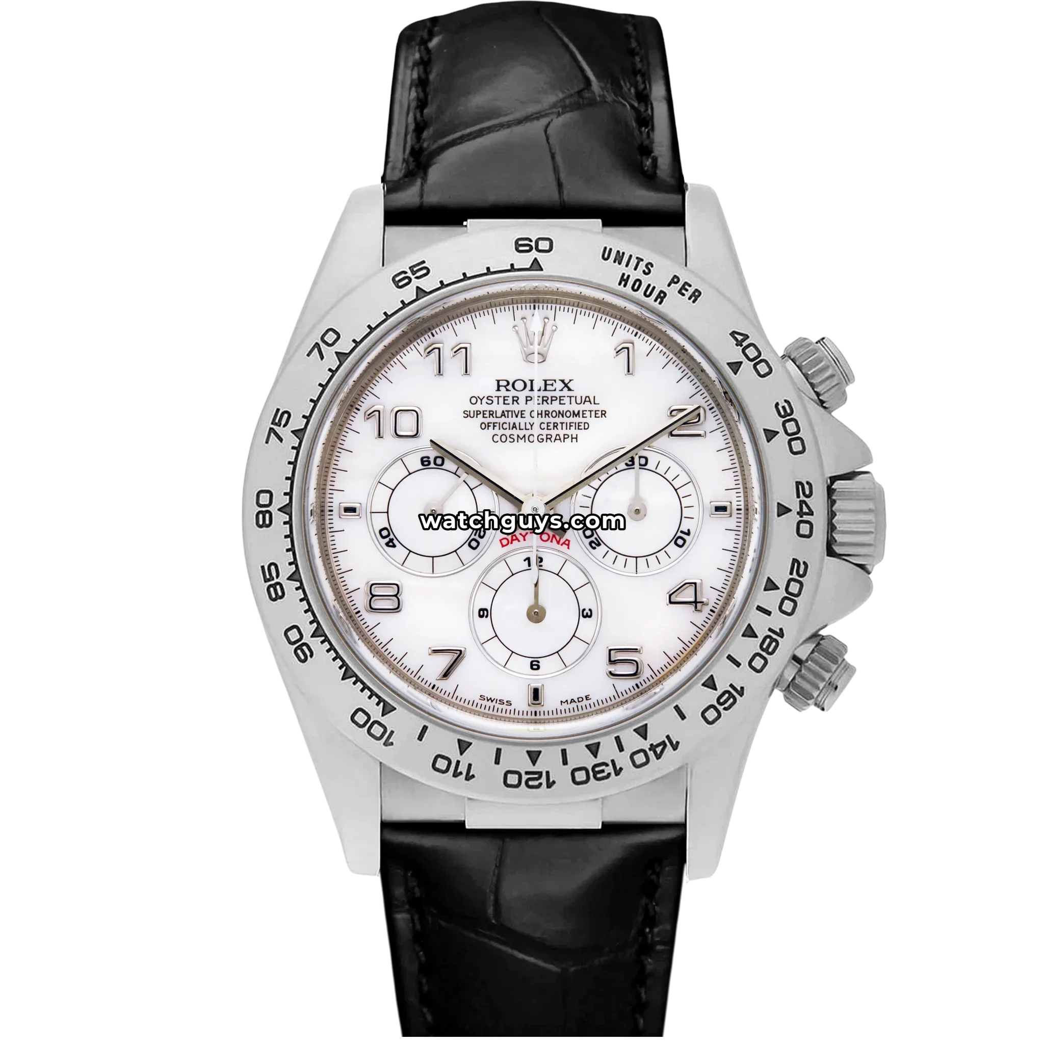 Rolex Daytona 16519 White Arabic
