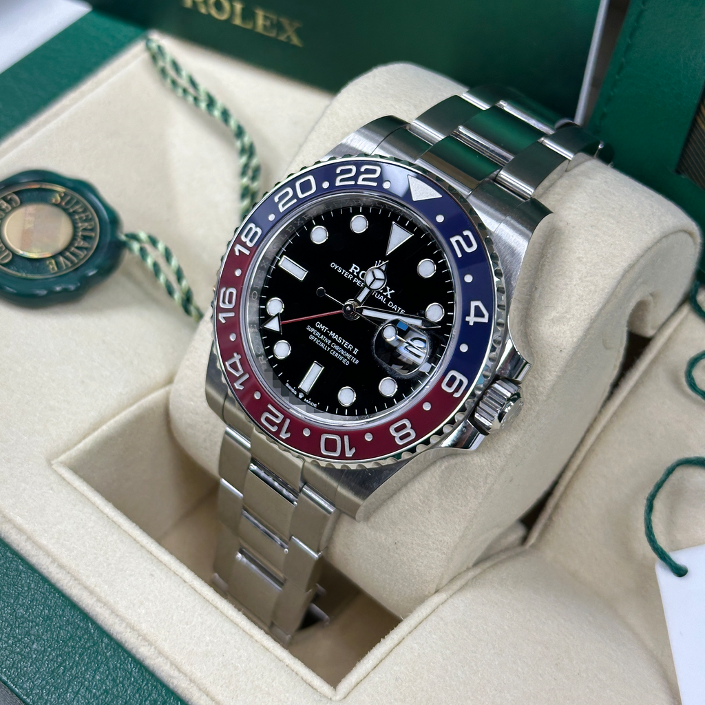 Rolex GMT-Master II 126710BLRO Pepsi Oyster