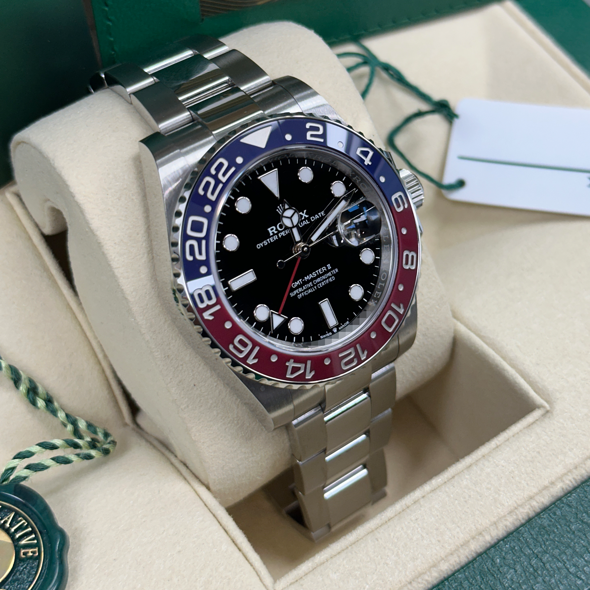 Rolex GMT-Master II 126710BLRO Pepsi Oyster