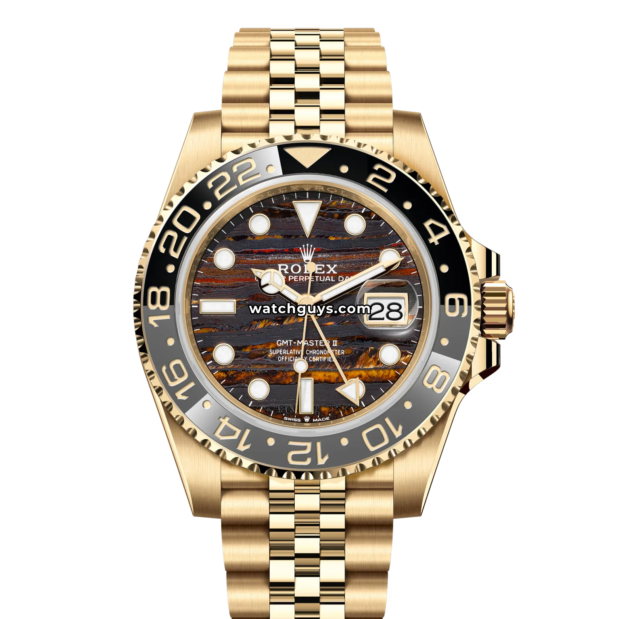 Rolex GMT-Master II 126718GRNR Tiger Iron