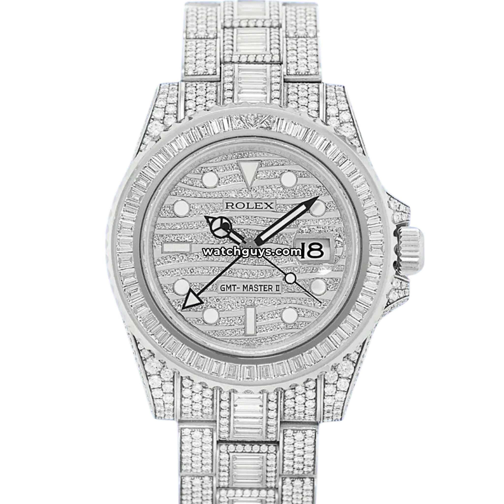 Rolex GMT-Master II 116769TBR "Ice" Diamond Paved