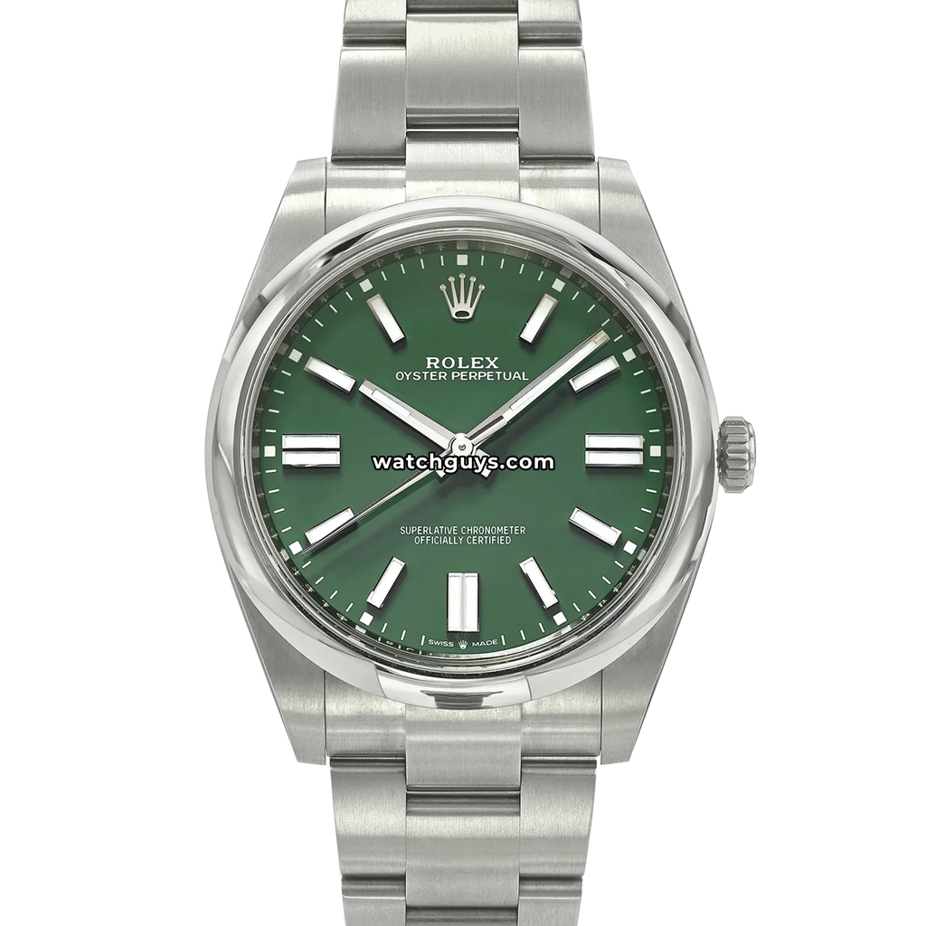 Rolex Oyster Perpetual 124300 Green Index