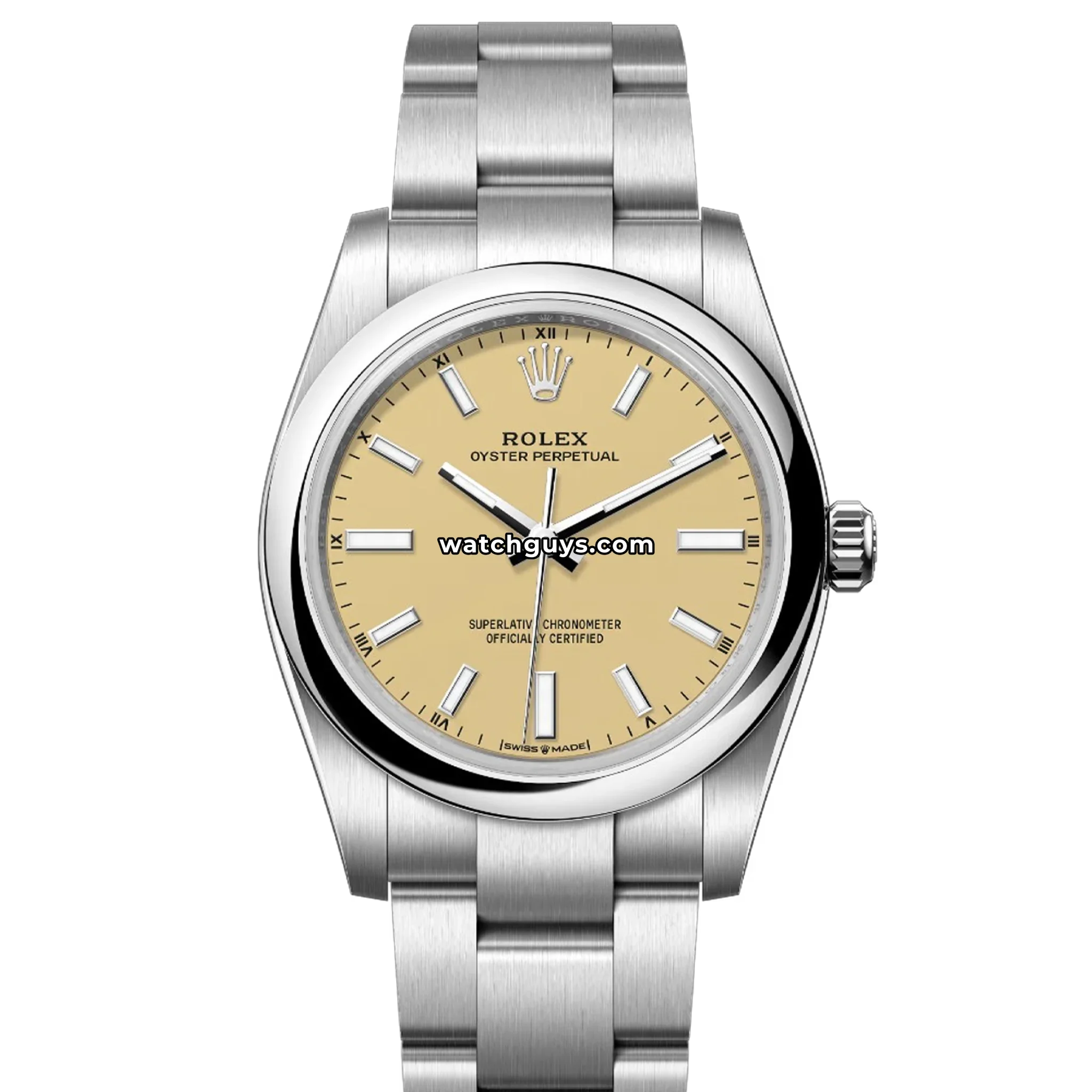 Rolex Oyster Perpetual 124200 Beige