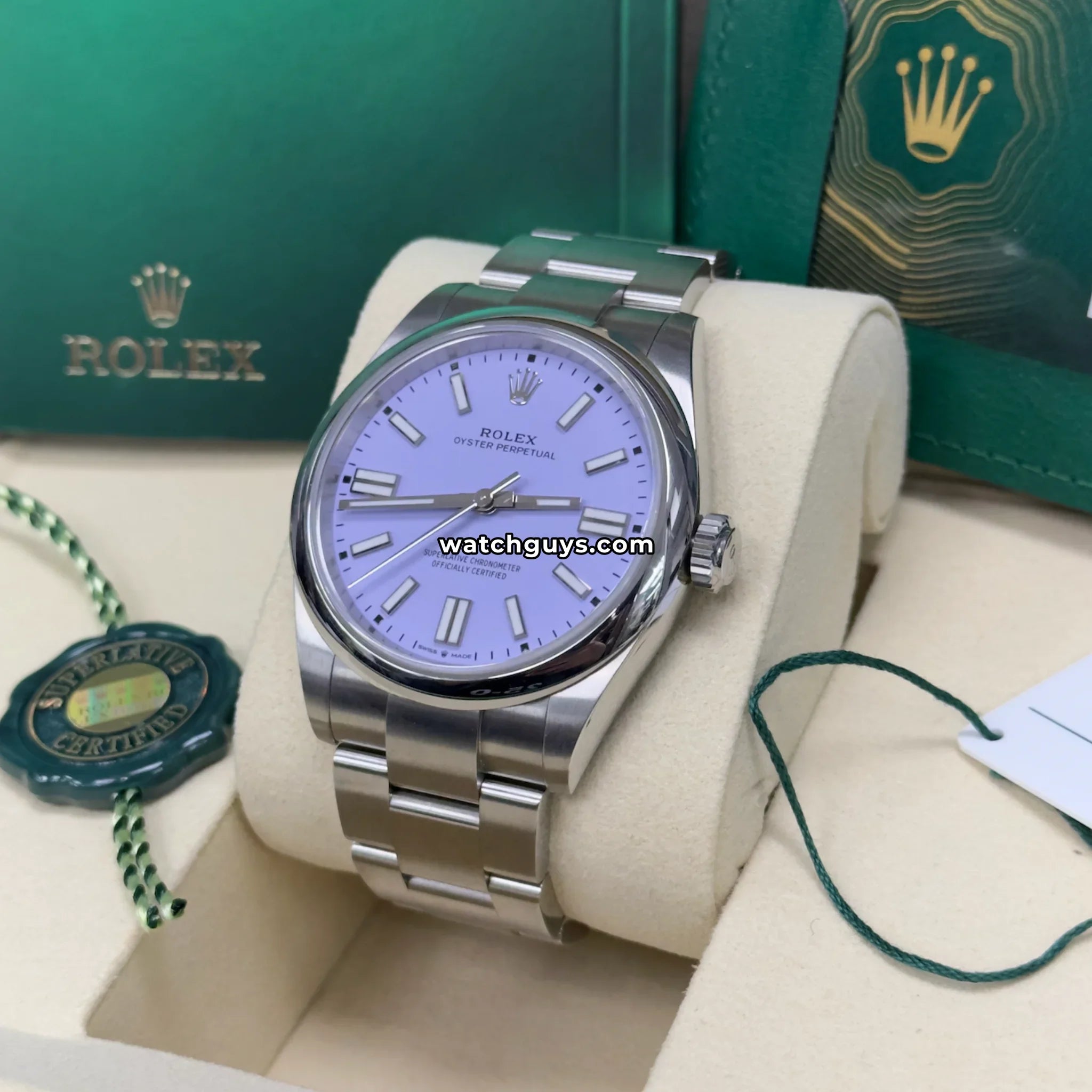 Rolex Oyster Perpetual 134300 Lavender