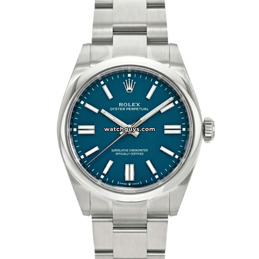 Rolex Oyster Perpetual 134300 Med Blue