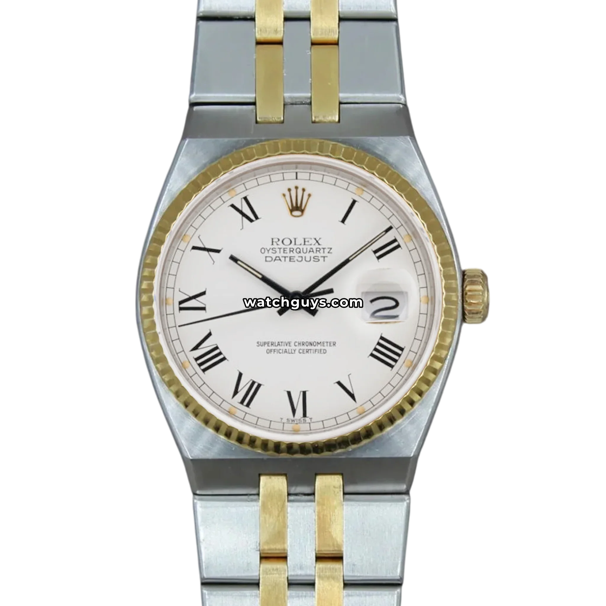 Rolex Oysterquartz 17013 White Roman