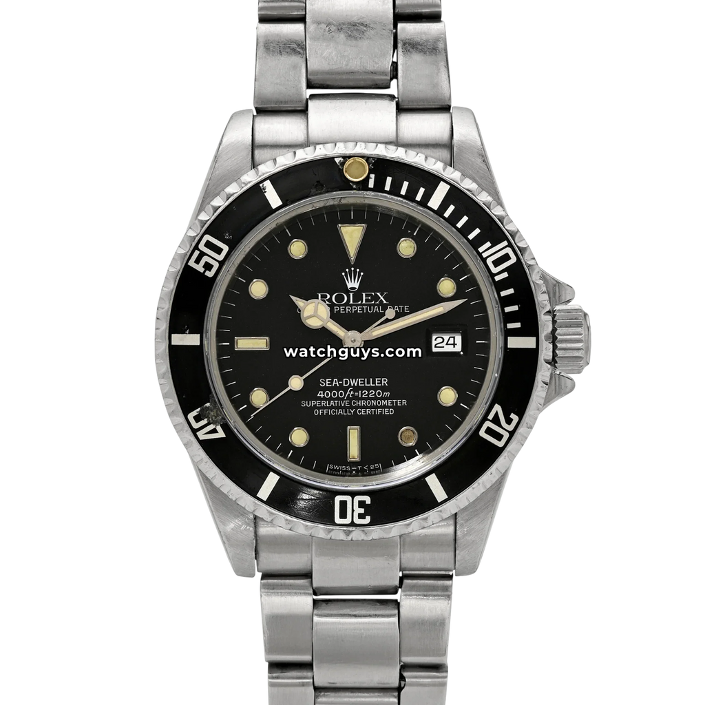 Rolex Sea Dweller 16600 Black Pumpkin