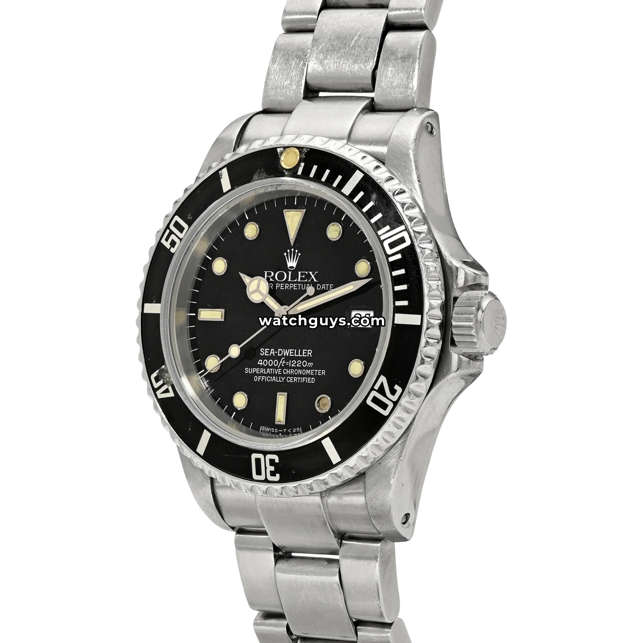 Rolex Sea Dweller 16600 Black Pumpkin