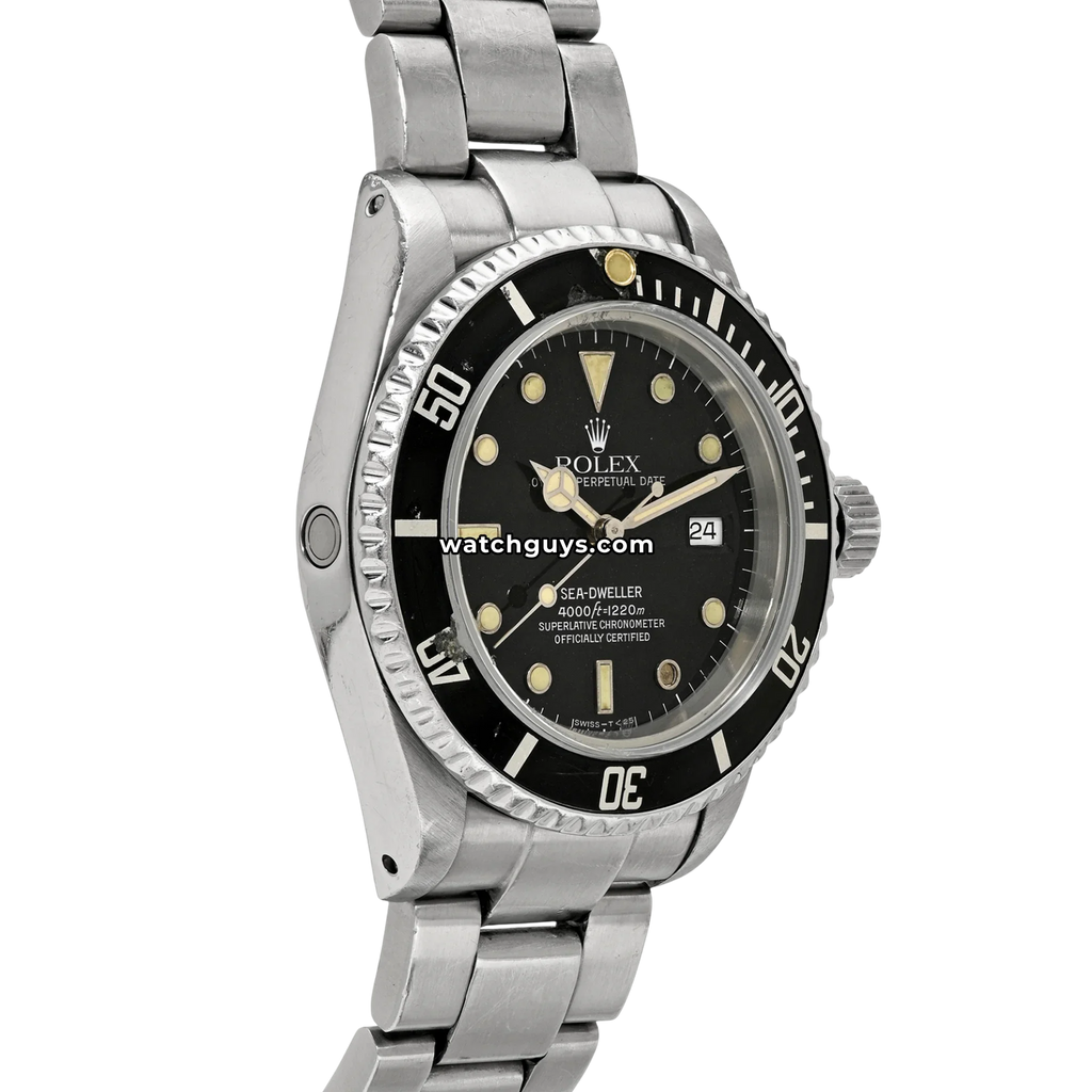 Rolex Sea Dweller 16600 Black Pumpkin