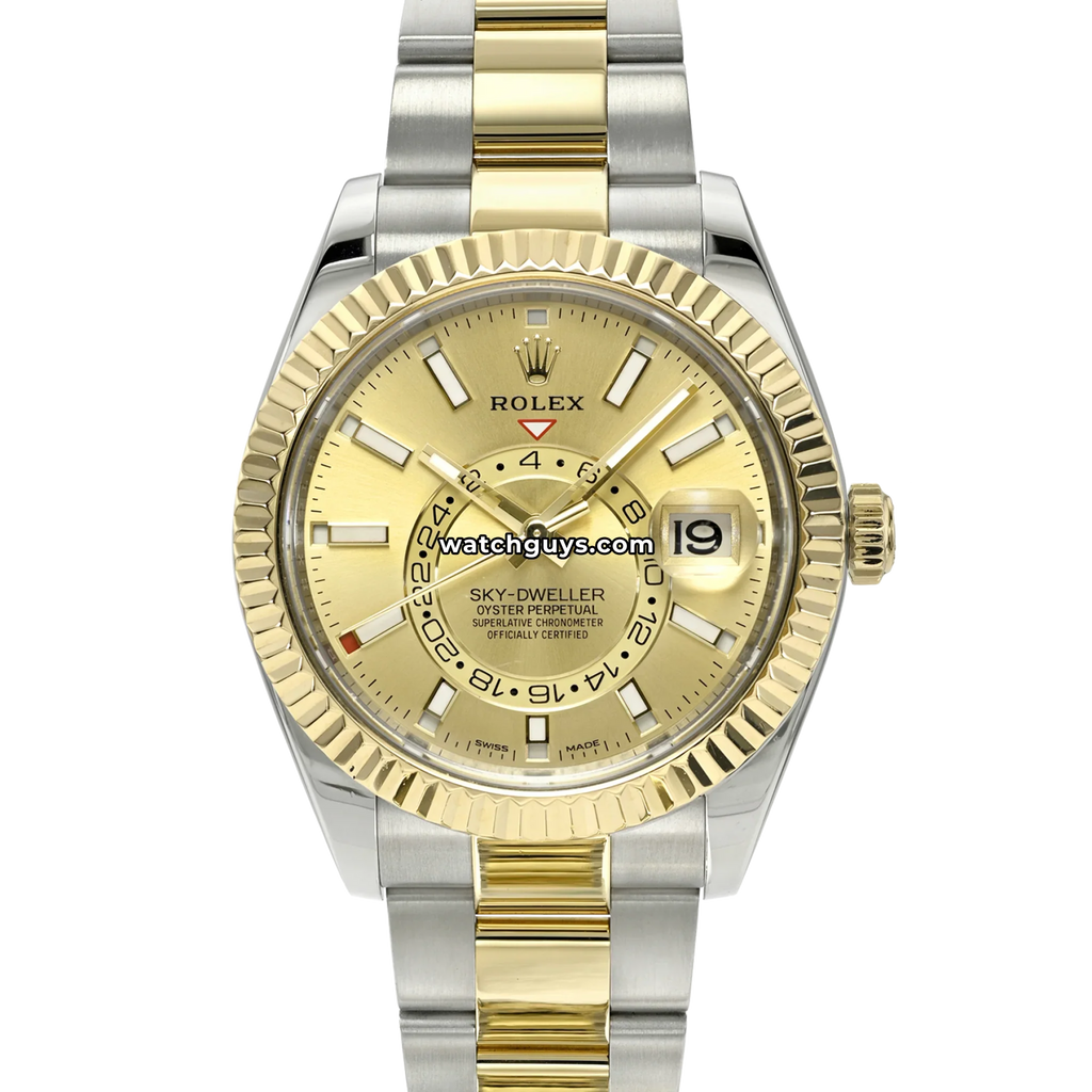Rolex Sky-Dweller 326933 Champagne Oyster
