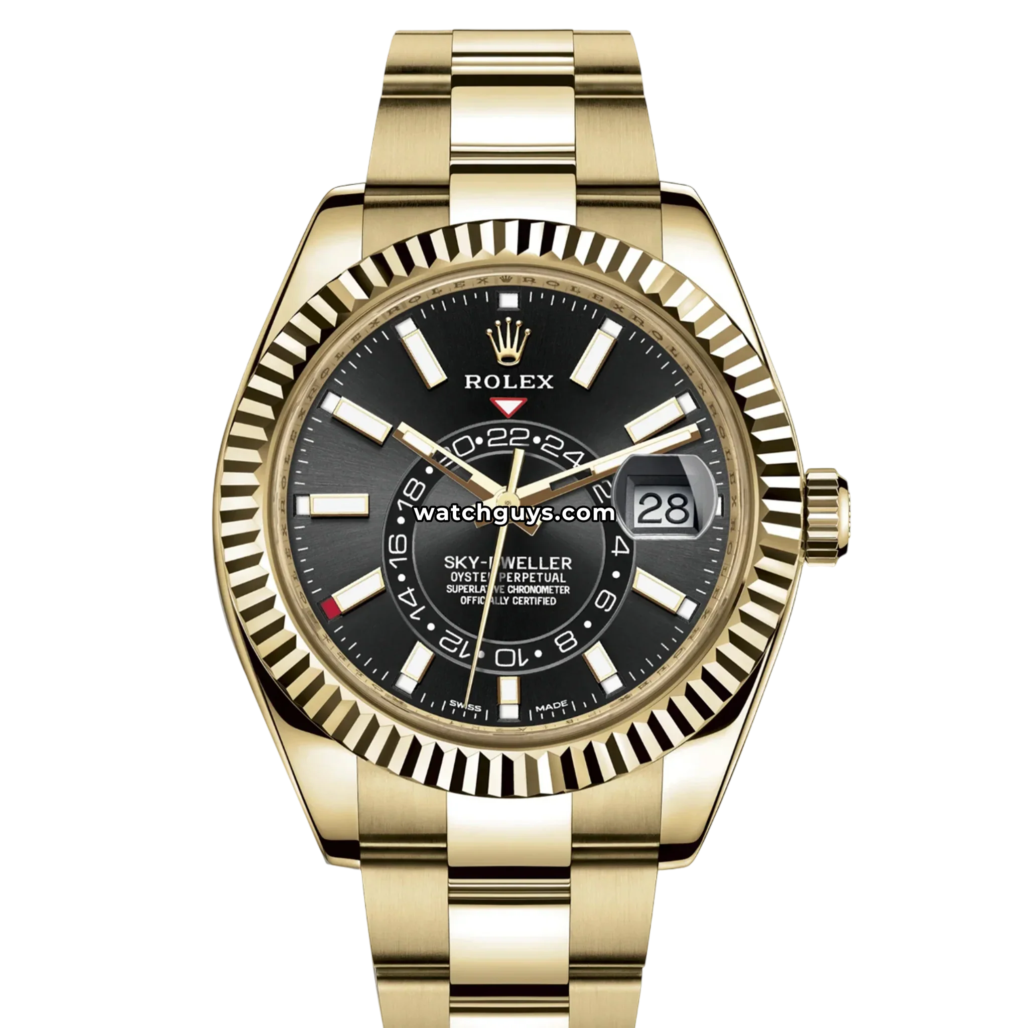 Rolex Sky-Dweller 326938 Black Index Oyster