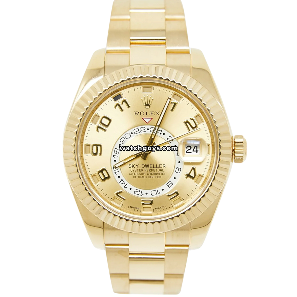 Rolex Sky-Dweller 326938 Champagne Arabic