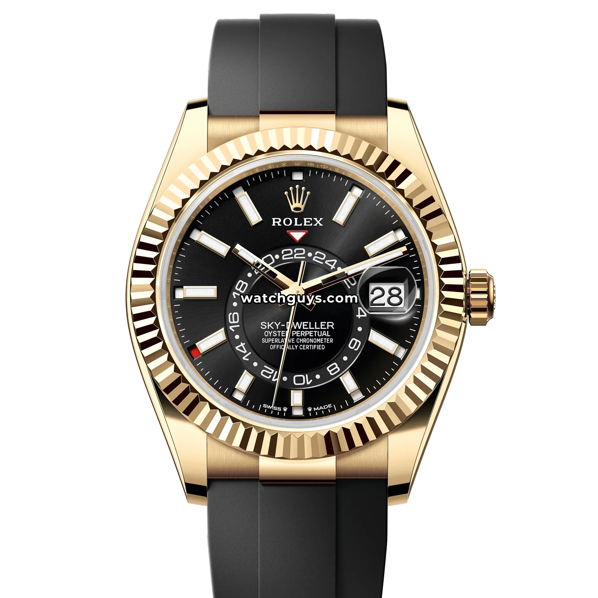 Rolex Sky-Dweller 336238 Black Oysterflex