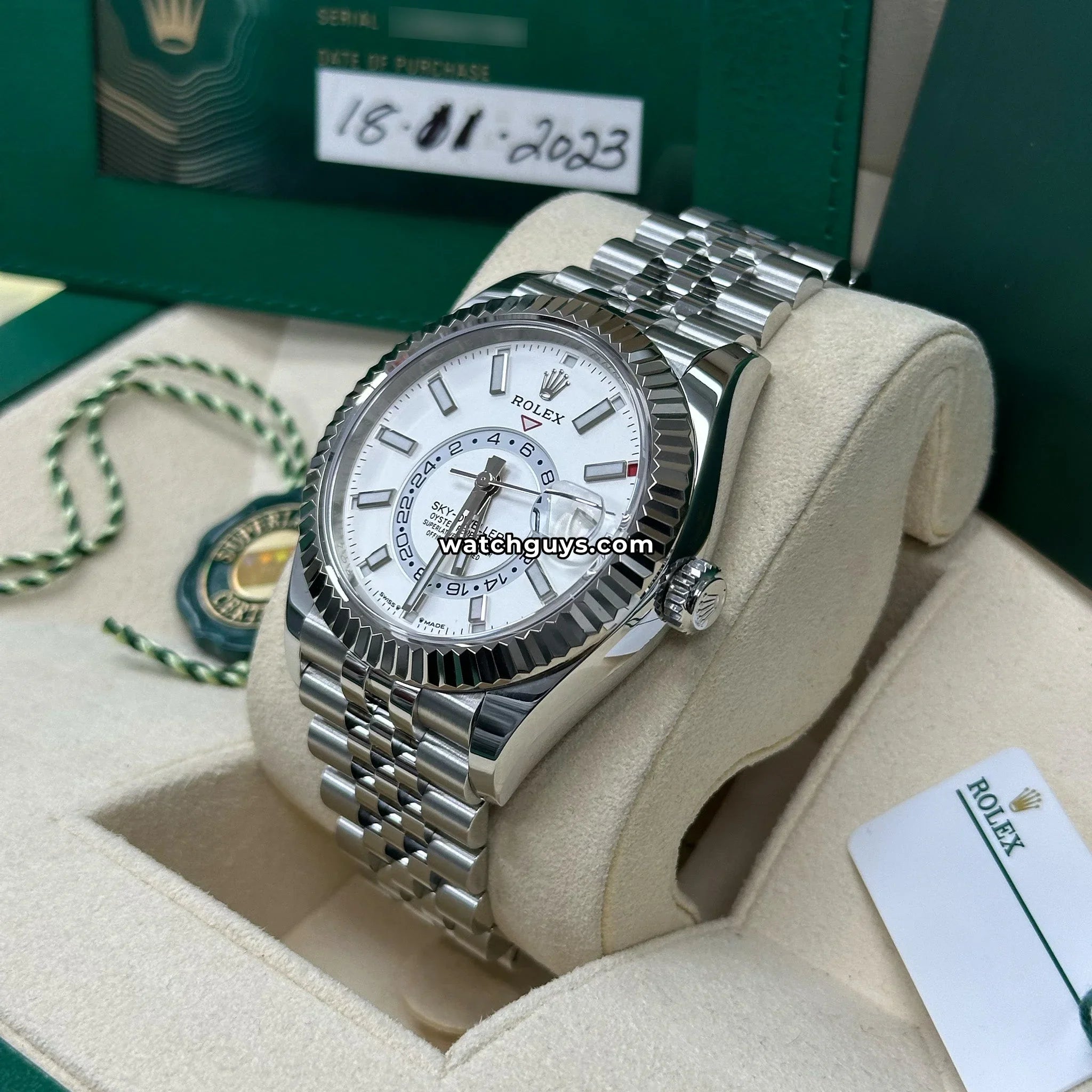 Rolex Sky-Dweller 336934 White Jubilee