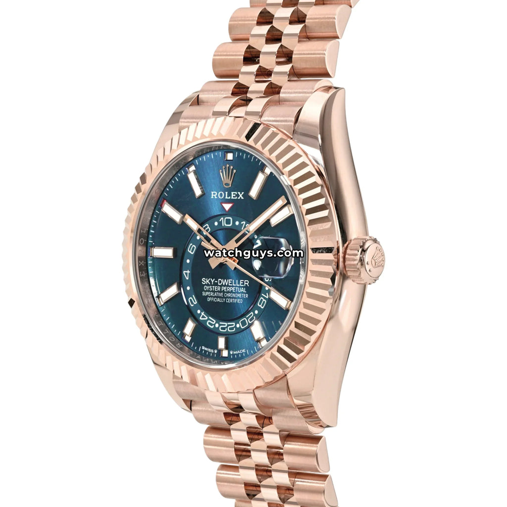 Rolex Sky-Dweller 336935 Everose Blue Jubilee