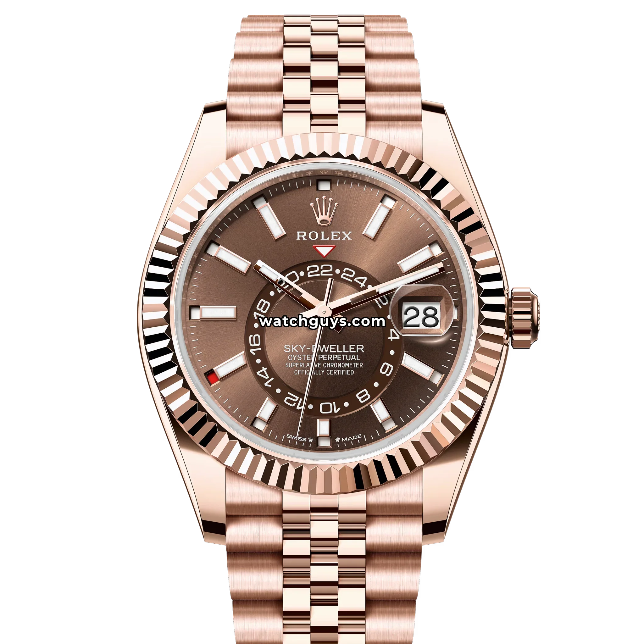 Rolex Sky-Dweller 336935 Everose Chocolate Jubilee