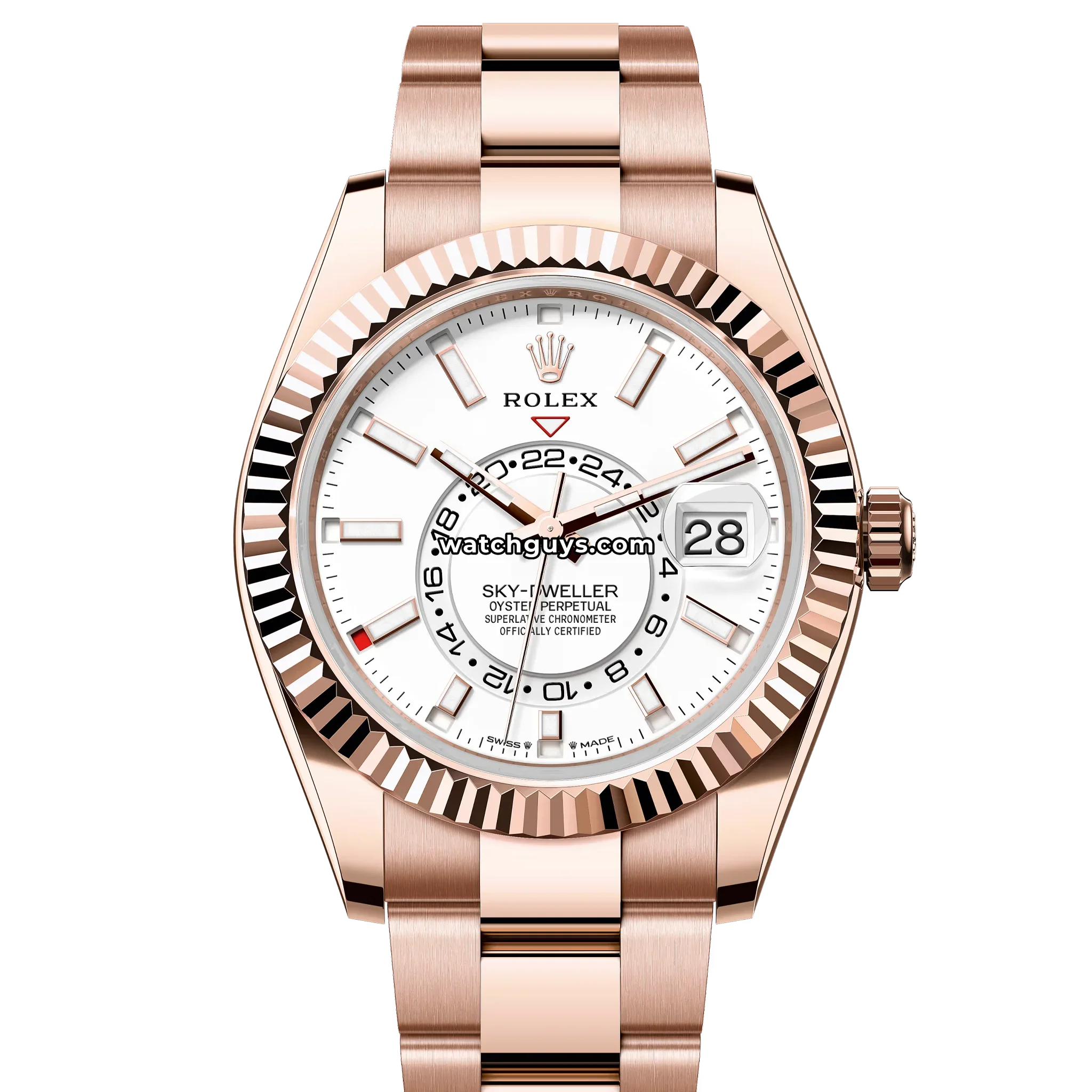 Rolex Sky-Dweller 336935 Everose White Index