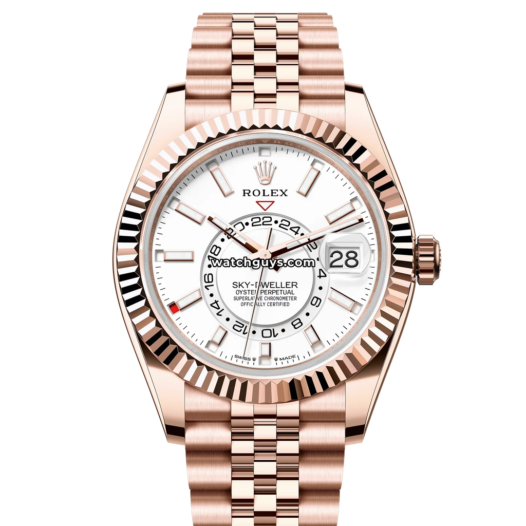 Rolex Sky-Dweller 336935 Everose White Jubilee