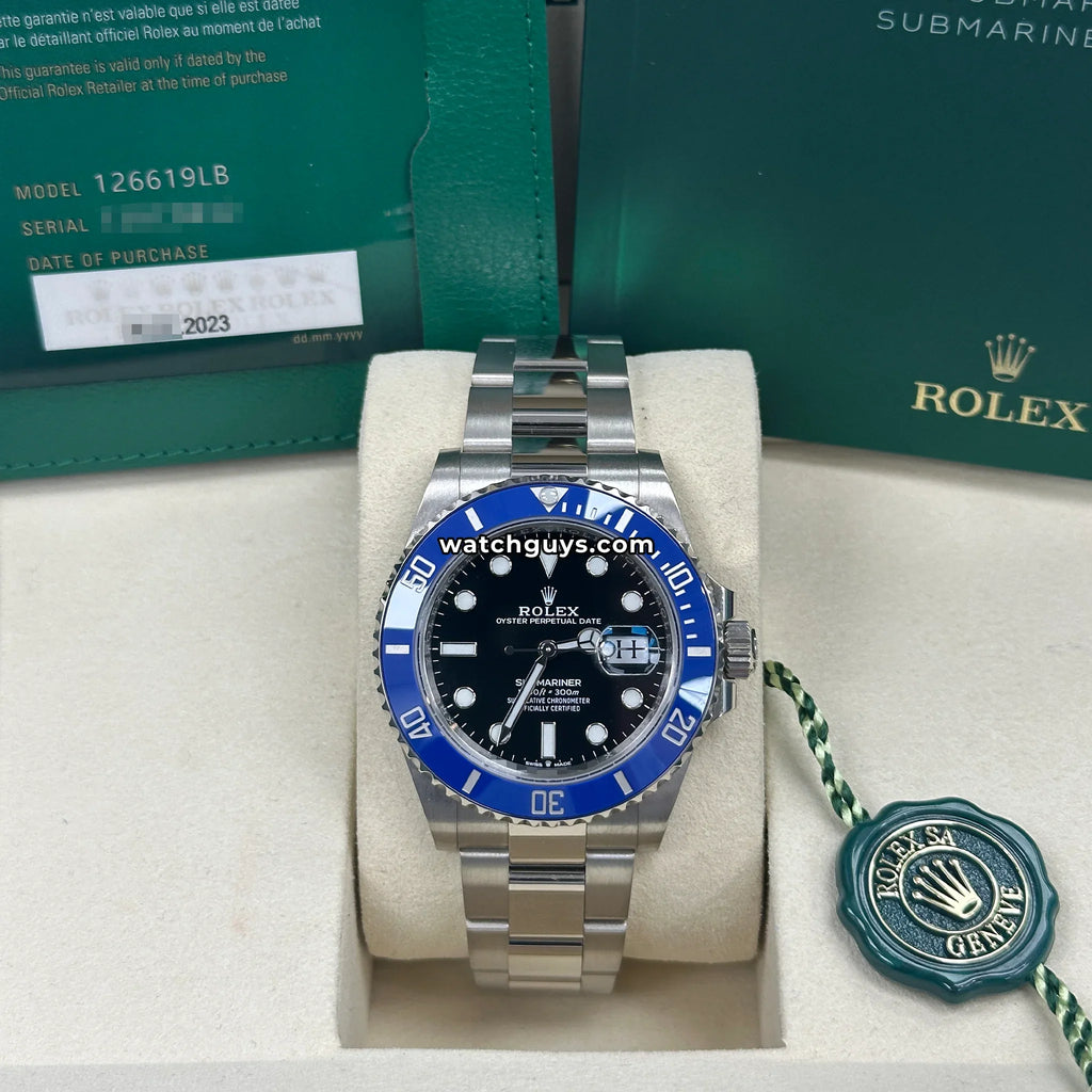 Rolex Submariner 126619LB Cookie Monster Oyster